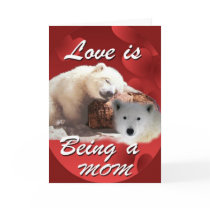 Love Is Being A MOM cards by friskybiz Love Is Being A MOM cards