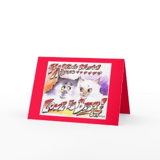 Love is Best Valentine Card
