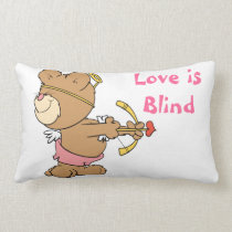 love is blind funny  cupid teddy bear