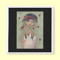 Love Is Born magnets