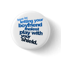 Love is buttons - small by geekhistory Love is buttons - small