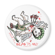 Love is Dead to Me Anti Love Gear Fridge Magnet