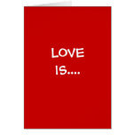 LOVE IS.... EARTH COLLECTIONS CARDS