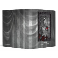 Love Is Eternal Gothic Wedding Album 3 Ring Binder