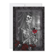 Love Is Eternal Gothic Wedding Invites