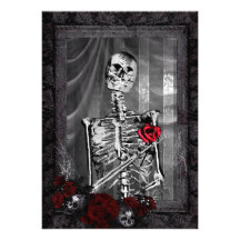 Love Is Eternal Gothic Wedding Invites