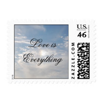 Love is Everything - marriage postage postage