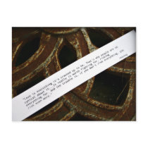 Love is everything postcard postcards