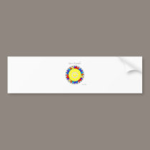 Love is Everywhere Mandala bumper stickers