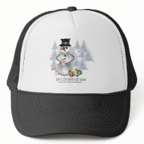 Love is Everywhere Snowman Hat by Grahammountain Love is Everywhere Snowman Hat