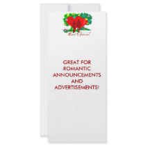 LOVE IS FOREVER FLYER rack cards by Baysideimages LOVE IS FOREVER FLYER rack cards