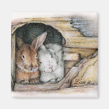 Love is... fridge magnet
