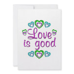 Love is Good Invitation