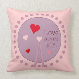 Love Is In The Air American MoJo Pillows