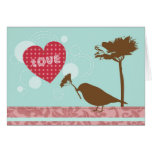 Love Is In The Air Bird Greeting Card