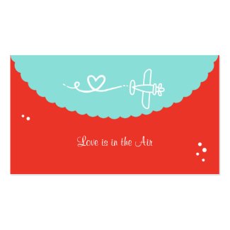 Love is in the Air Business Cards