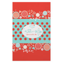 Love is in the Air Candybar Wrapper Stationery