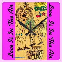 Love Is In The Air  Clock wall clocks
