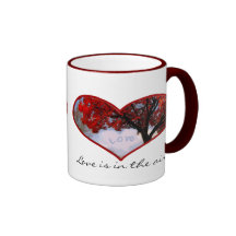 Love is in the air... coffee mugs