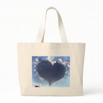 Love is in the Air: Heart Shaped Cloud: Wedding Bags