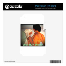 Love is in the Air iPod Touch 4G Skins