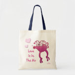 "Love Is In The Air" Love Bug Canvas Bag
