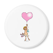 Love is in the air fridge magnet