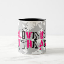 LOVE IS IN THE AIR MUG