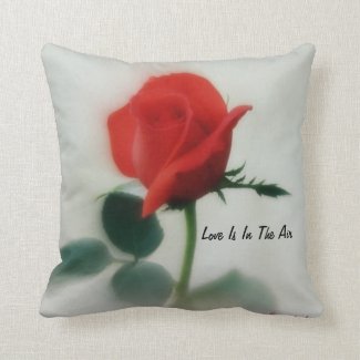 Love Is In The Air!! Polyester Throw Pillow