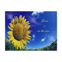 Love is in the air Postcard by elenaind Love is in the air Postcard