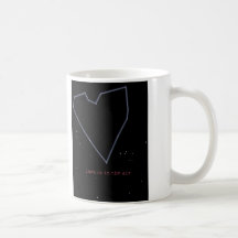 Love is in the Air Starry Night Mug