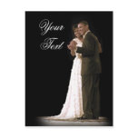 Love is in the Air, The First Couple Dancing Post Card