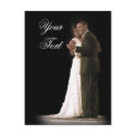 Love is in the Air, The First Couple Dancing postcards by beverlytazangel Love is in the Air, The First Couple Dancing postcards