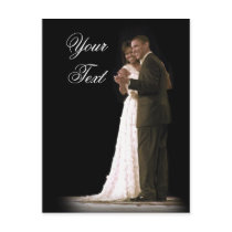 Love is in the Air, The First Couple Dancing postcards by beverlytazangel Love is in the Air, The First Couple Dancing postcards
