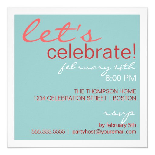 Love is in the Air Valentines Day Party Invitation