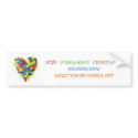 "Love Is Like A Box Of Chocolates" bumper sticker bumper stickers