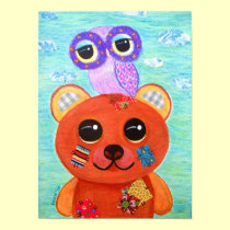 Love Is Like A Handmade Teddy Bear posters