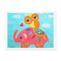 Love Is Like An Elephant postcards by udonchow Love Is Like An Elephant postcards