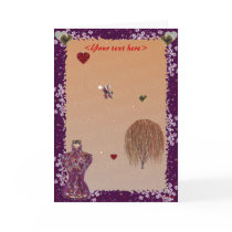 Love  Is Like Magic... (card-frame template)