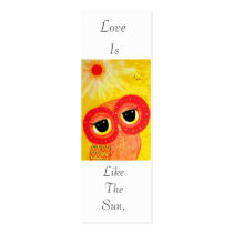 Love Is Like The Sun business cards by udonchow Love Is Like The Sun business cards