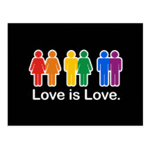 LOVE IS LOVE BASIC POSTCARDS