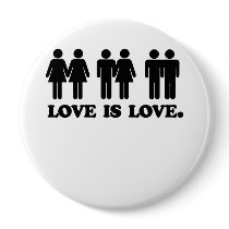 LOVE IS LOVE buttons
