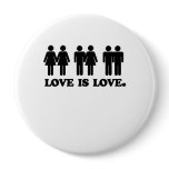 Love is Love Pinback Button