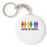 Love is Love Keychains