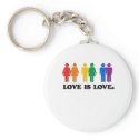 Love is Love keychains