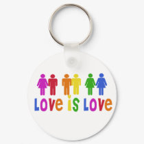 Love is Love keychains