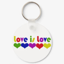 Love is Love keychains