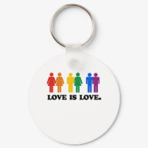 Love is Love keychains