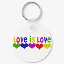 Love is Love keychains