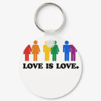 Love is Love keychains